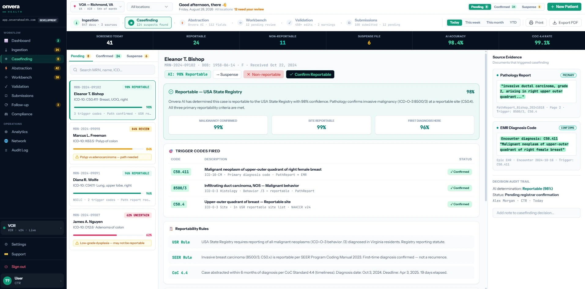 Onvera Health Casefinding